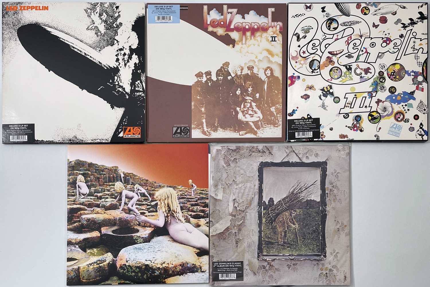 Lot 758 - LED ZEPPELIN - DELUXE REISSUE LP PACK