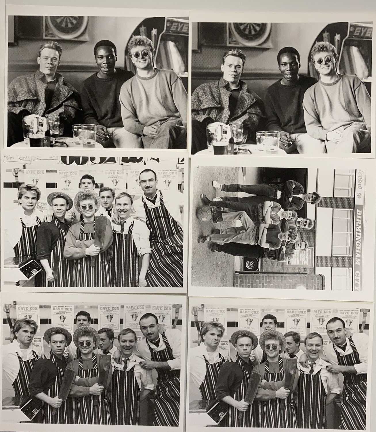 Lot 339 - PUNK AND NEW WAVE PHOTO ARCHIVE - BOY GEORGE / UB40 / HUMAN LEAGUE
