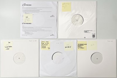 Lot 220 - INDIE / NEW WAVE WHITE LABEL PACK INC TEARDROP EXPLODES / JULIAN COPE.