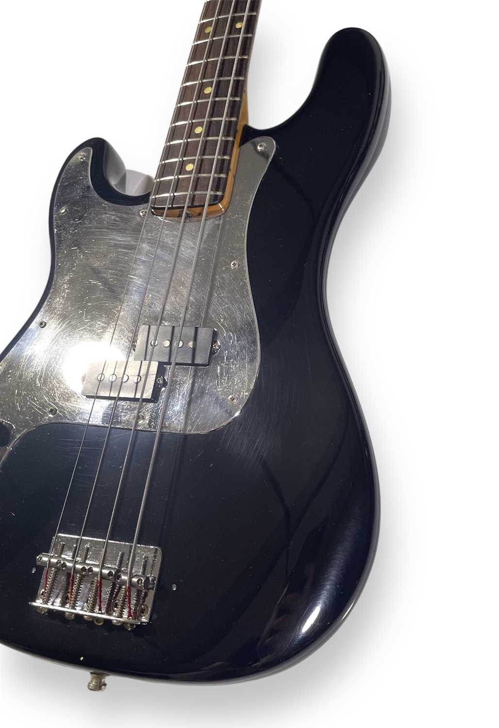 Lot 288 - 1973 FENDER PRECISION BASS (LEFT-HANDED) - BLACK