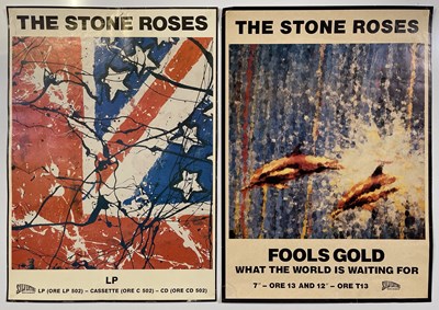 Lot 514 - THE STONE ROSES - ORIGINAL PROMOTIONAL POSTERS.