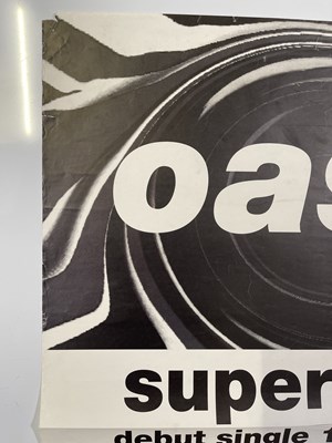 Lot 520 - OASIS - 1994 SUPERSONIC TOUR POSTER.