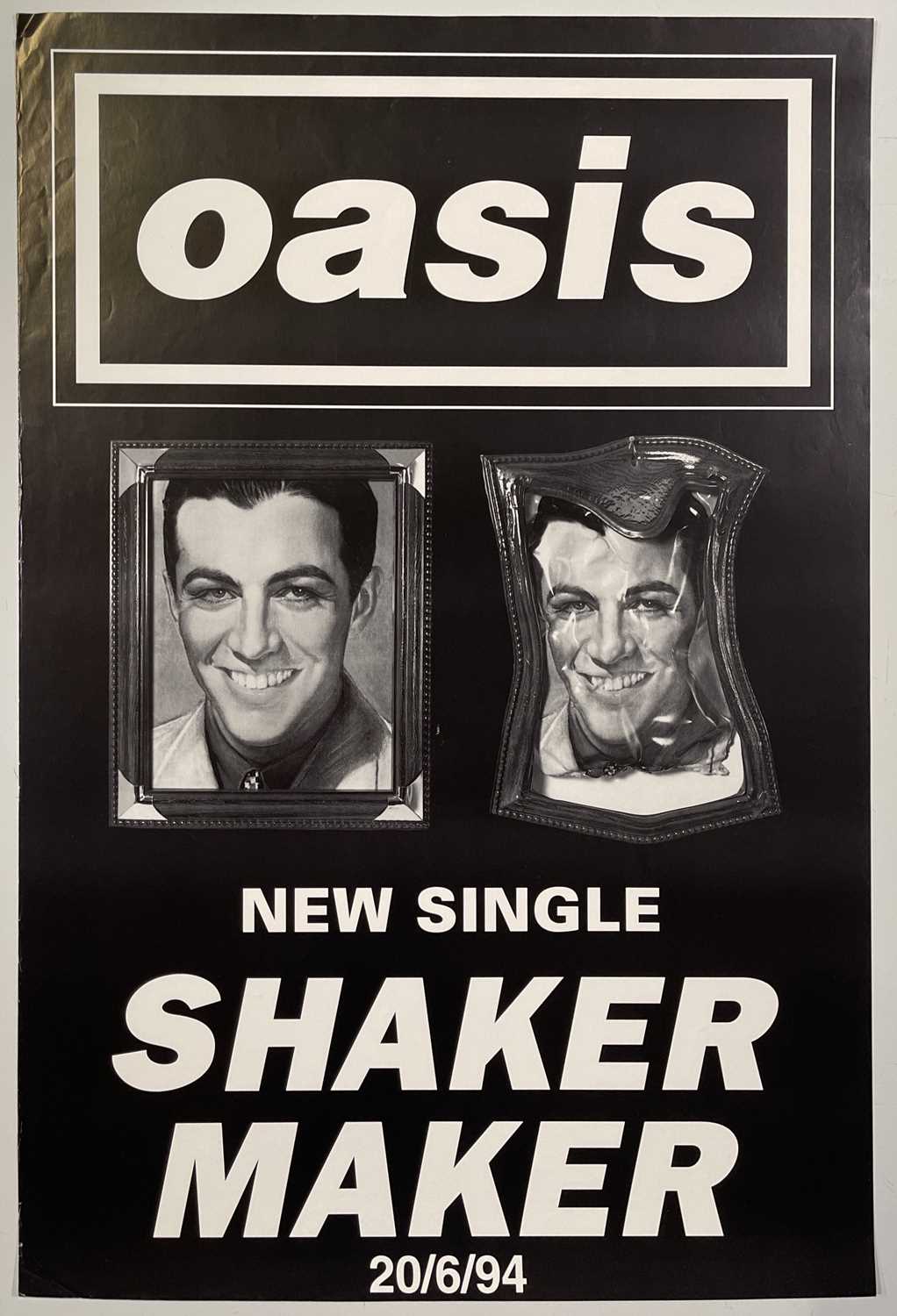 Lot 521 OASIS SHAKERMAKER PROMO POSTER.