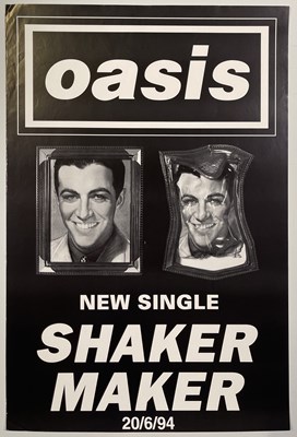 Lot 521 - OASIS - SHAKERMAKER PROMO POSTER.