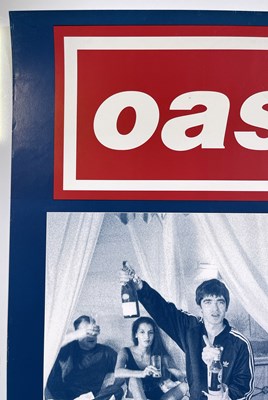 Lot 522 - OASIS CIGARETTES AND ALCOHOL PROMOTIONAL POSTER.