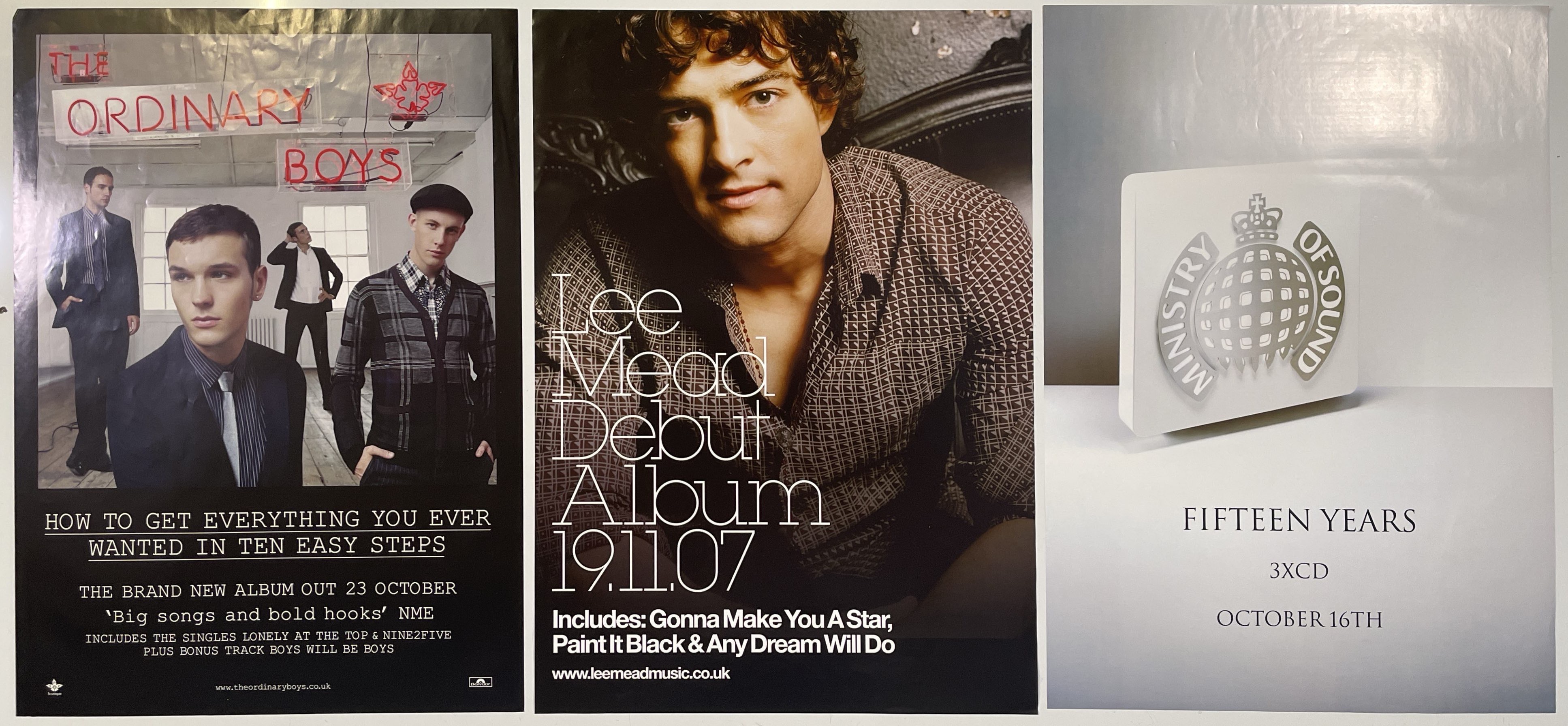 Lot 190 - 90S/00S INDIE /. ALT / DANCE POSTER