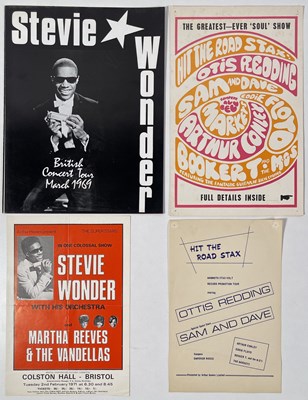 Lot 109 - STEVIE WONDER / MARTHA REEVES - HANDBILLS / PROGRAMMES.