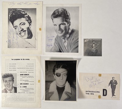 Lot 271 - ROCK AND ROLL LEGENDS - AUTOGRAPHS.