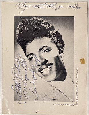 Lot 271 - ROCK AND ROLL LEGENDS - AUTOGRAPHS.