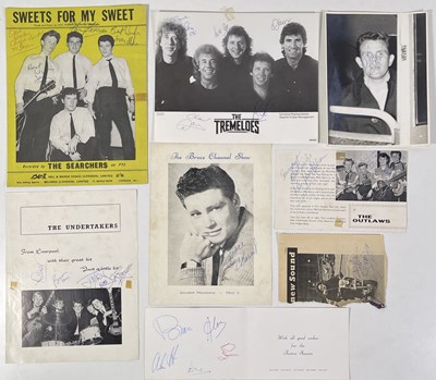 Lot 272 - 1960S GROUPS / ARTISTS - AUTOGRAPH COLLECTION.