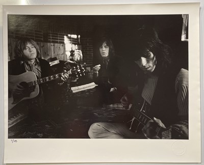 Lot 387 - THE ROLLING STONES - MICHAEL COOPER SILVER GELATIN LIMITED EDITION PRINT.