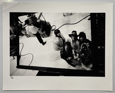 Lot 347 - THE ROLLING STONES - MICHAEL COOPER SILVER GELATIN LIMITED EDITION PRINT.