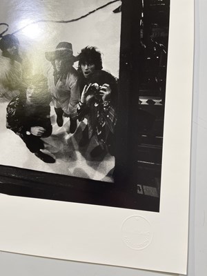 Lot 347 - THE ROLLING STONES - MICHAEL COOPER SILVER GELATIN LIMITED EDITION PRINT.