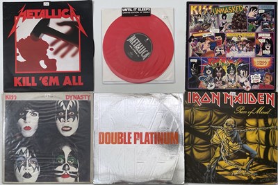 Lot 806 - METAL / HEAVY ROCK - LP / 12" COLLECTION