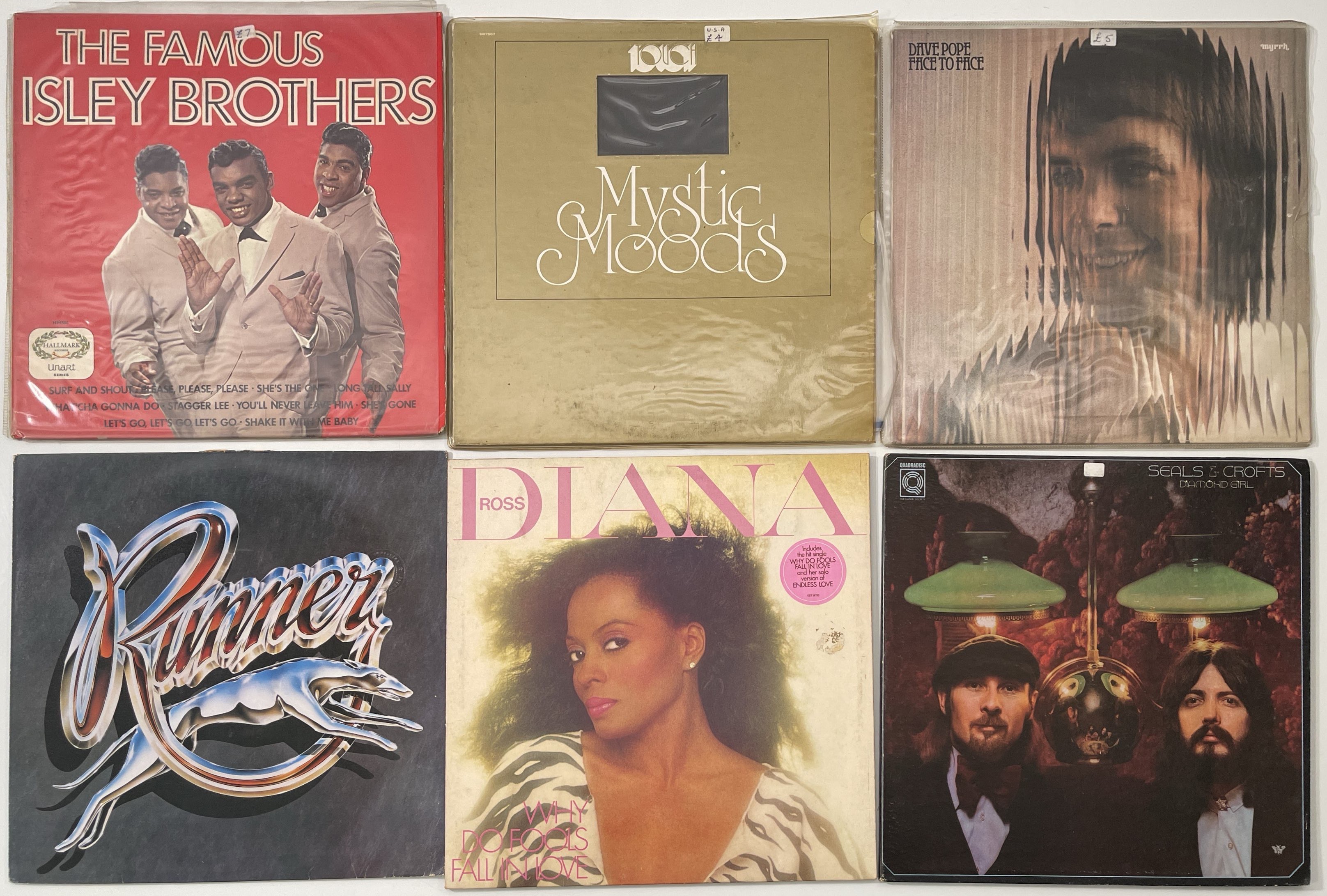 Lot 808 - POPULAR ARTISTS - LARGE LP COLLECTION