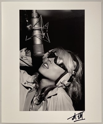 Lot 124 - MARTYN GODDARD - DEBBIE HARRY / BLONDIE - LIMITED EDITION CONTACT SHEET PRINT.