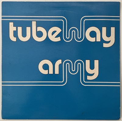 Lot 814 - TUBEWAY ARMY - TUBEWAY ARMY LP (BLUE VINYL - BEGGARS BANQUET - BEGA 4)