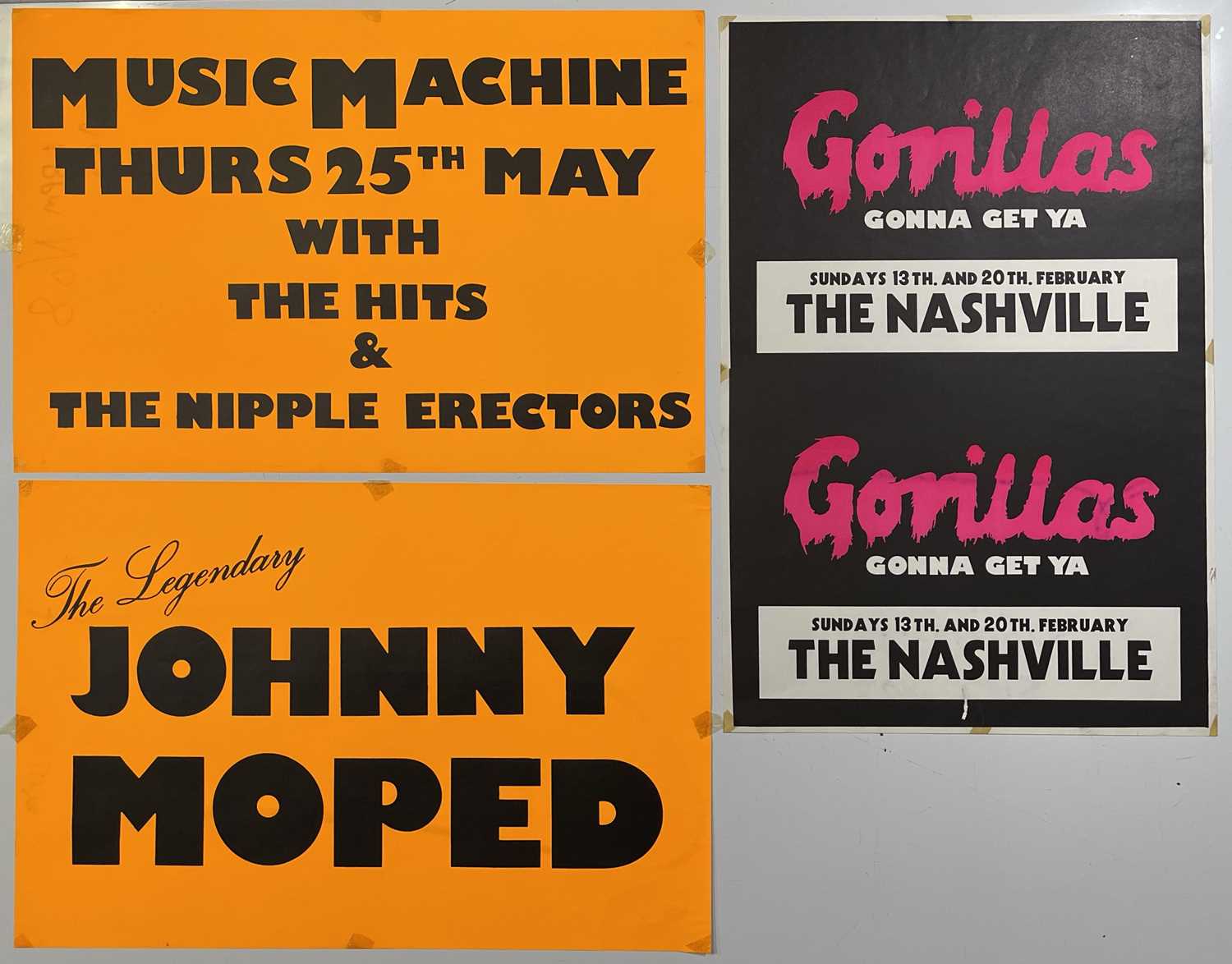 Lot 202 - 1970S POSTER COLLECTION INC CHISWICK ARTISTS - ROCK / HARD ROCK.