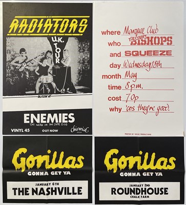 Lot 204 - 1970S POSTER COLLECTION INC ORIGINAL PRINTING FILM - RADIATORS ETC.