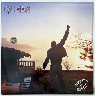 Lot 820 - QUEEN - MADE IN HEAVEN LP (OG WHITE VINYL - 724383608812)