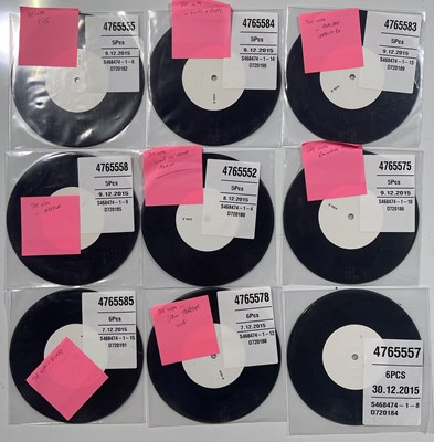 Lot 226 - THE WHO - 7" WHITE LABEL TEST PRESSINGS - BOXSETS.