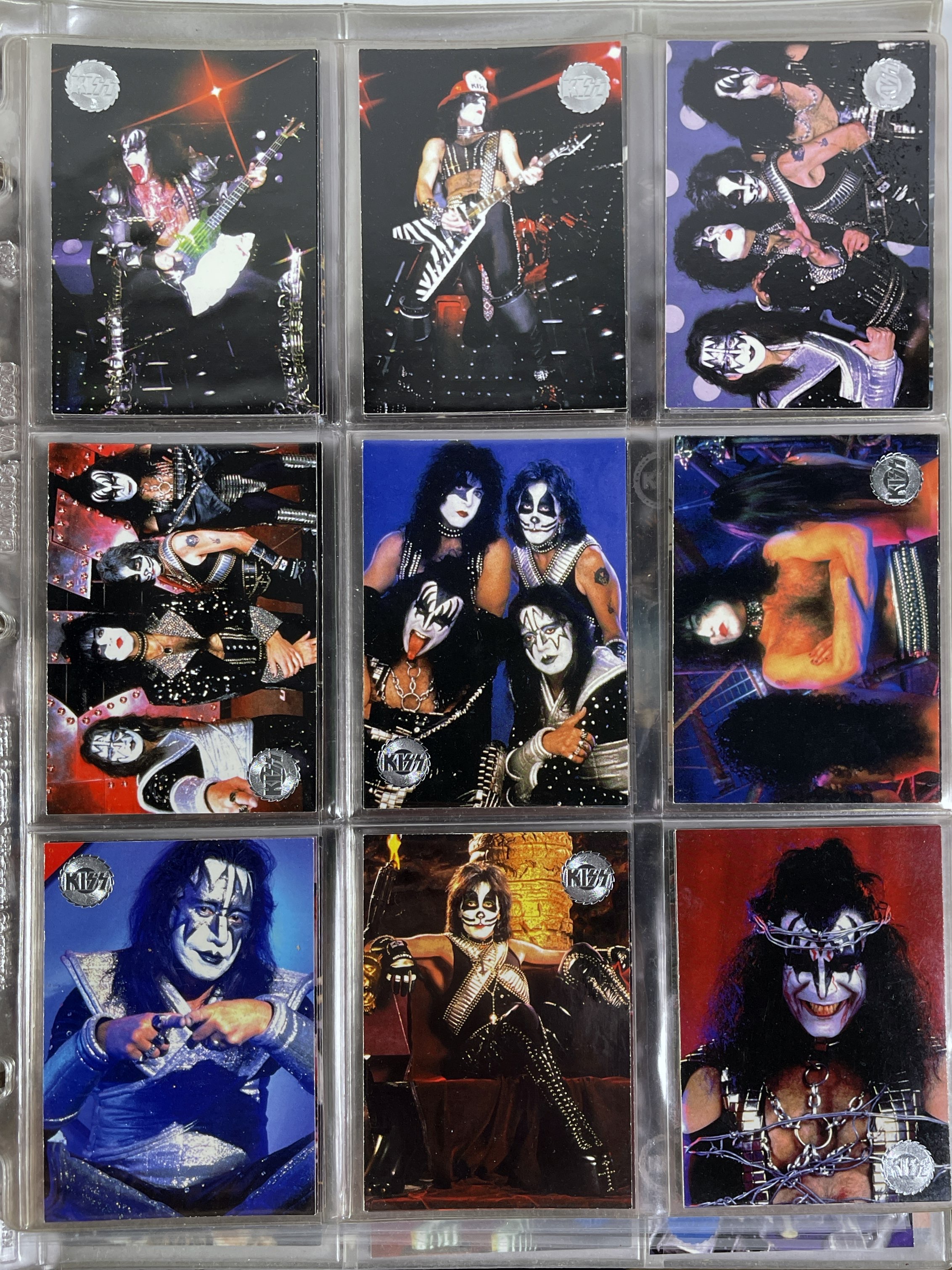 Lot 440 KISS COLLECTOR'S CARDS SETS.