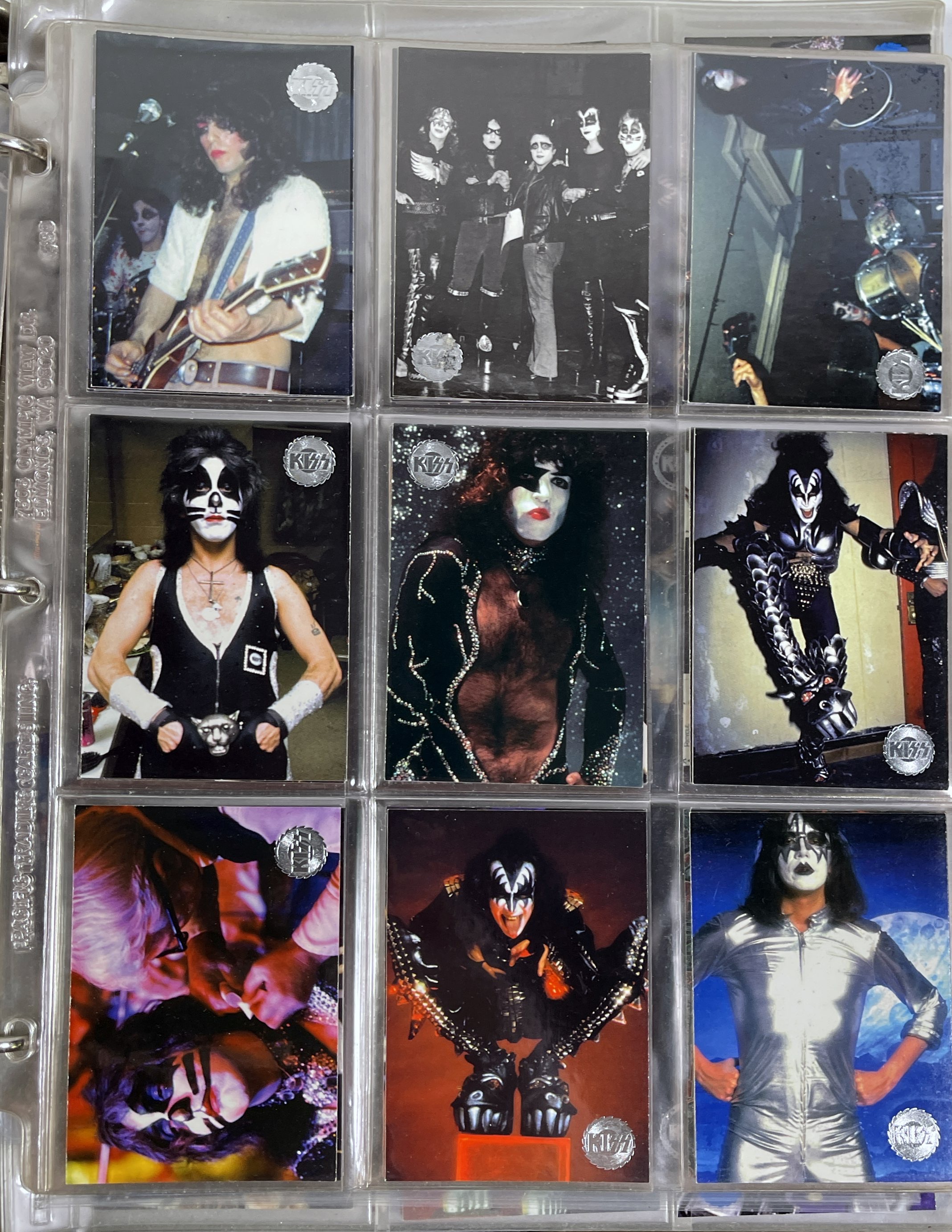 Lot 440 KISS COLLECTOR'S CARDS SETS.