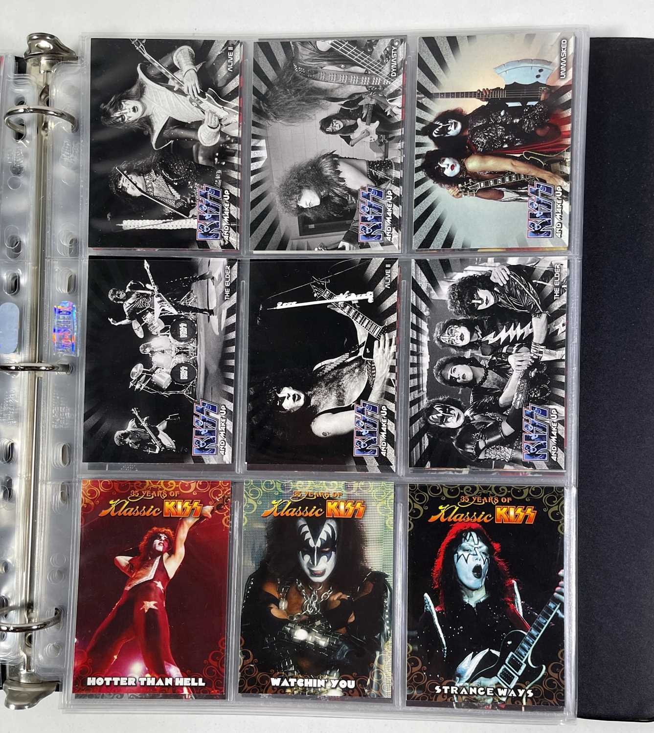 Lot 440 KISS COLLECTOR'S CARDS SETS.
