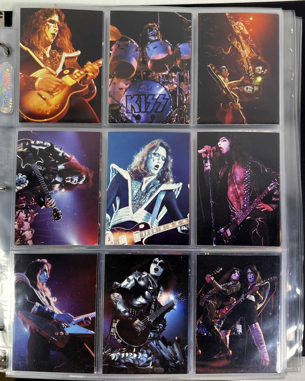 Lot 440 KISS COLLECTOR'S CARDS SETS.