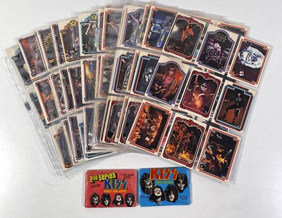 Lot 443 - KISS - 1978 COLLECTORS CARDS - FULL SETS.