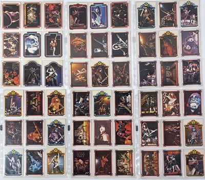 Lot 443 - KISS - 1978 COLLECTORS CARDS - FULL SETS.