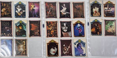 Lot 443 - KISS - 1978 COLLECTORS CARDS - FULL SETS.