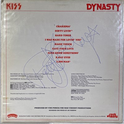 Lot 446 - KISS - SIGNED LPS.