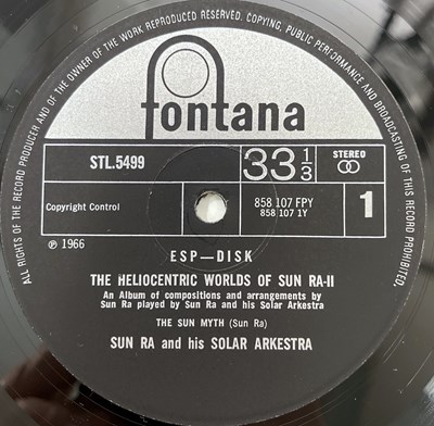 Lot 827 - SUN RA - LP PACK