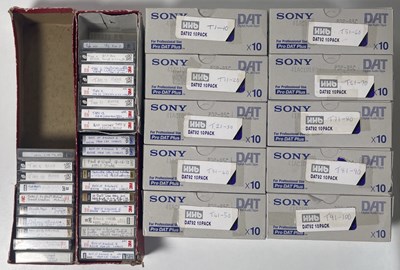 Lot 143 - THE BEATLES INTEREST - LARGE COLLECTION OF DAT TAPES.