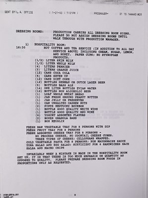 Lot 473 - CONTRACTS AND CONCERT BOOKING ARCHIVE - BOB DYLAN 1990S.