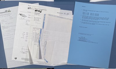 Lot 483 - CONTRACTS AND CONCERT BOOKING ARCHIVE - PRINCE