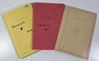 Lot 547 - CONTRACTS AND CONCERT BOOKING ARCHIVE - GENESIS.