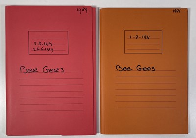 Lot 548 - CONTRACTS AND CONCERT BOOKING ARCHIVE - BEE GEES.