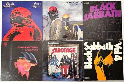 Lot 848 - BLACK SABBATH / OZZY - LP COLLECTION