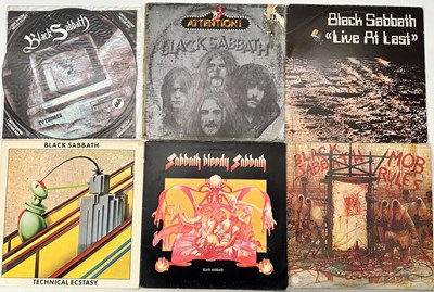 Lot 848 - BLACK SABBATH / OZZY - LP COLLECTION