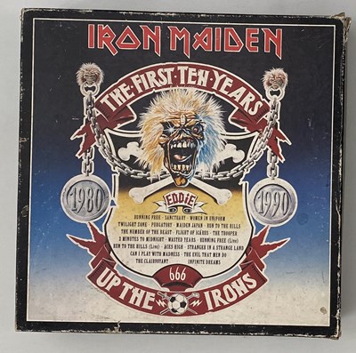 Lot 759 - IRON MAIDEN - THE FIRST TEN YEARS 12" BOX-SET