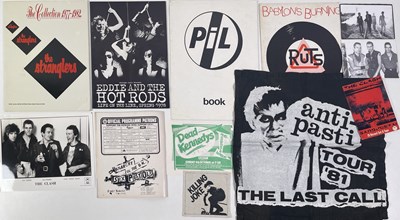 Lot 531 - PUNK MEMORABILIA - SHEET MUSIC / SONG BOOKS / EPHEMERA.