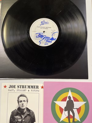 Lot 536 - THE CLASH / JOE STRUMMER - MEMORABILIA.