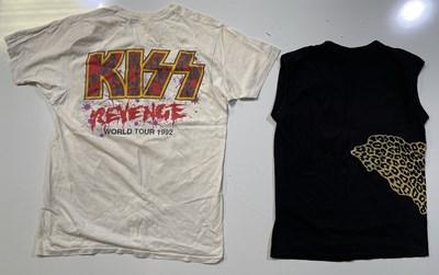 Lot 434 - KISS MEMORABILIA - ORIGINAL T-SHIRTS.