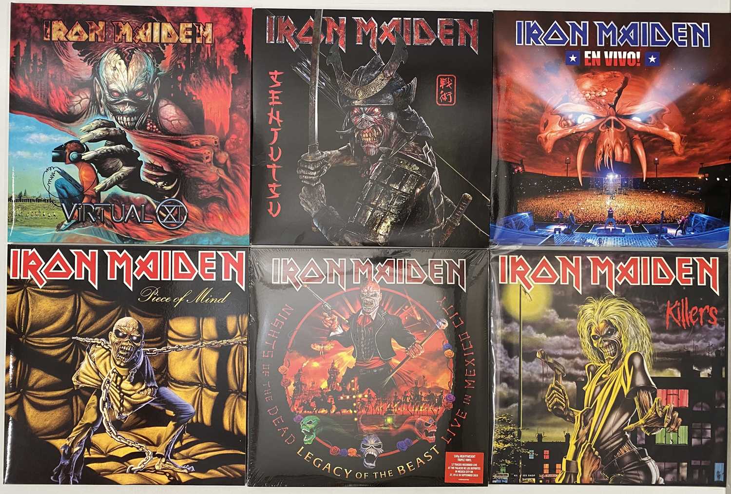 Lot 771 - IRON MAIDEN - LP COLLECTION