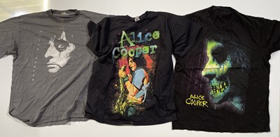 Lot 396 - ALICE COOPER - T-SHIRTS.