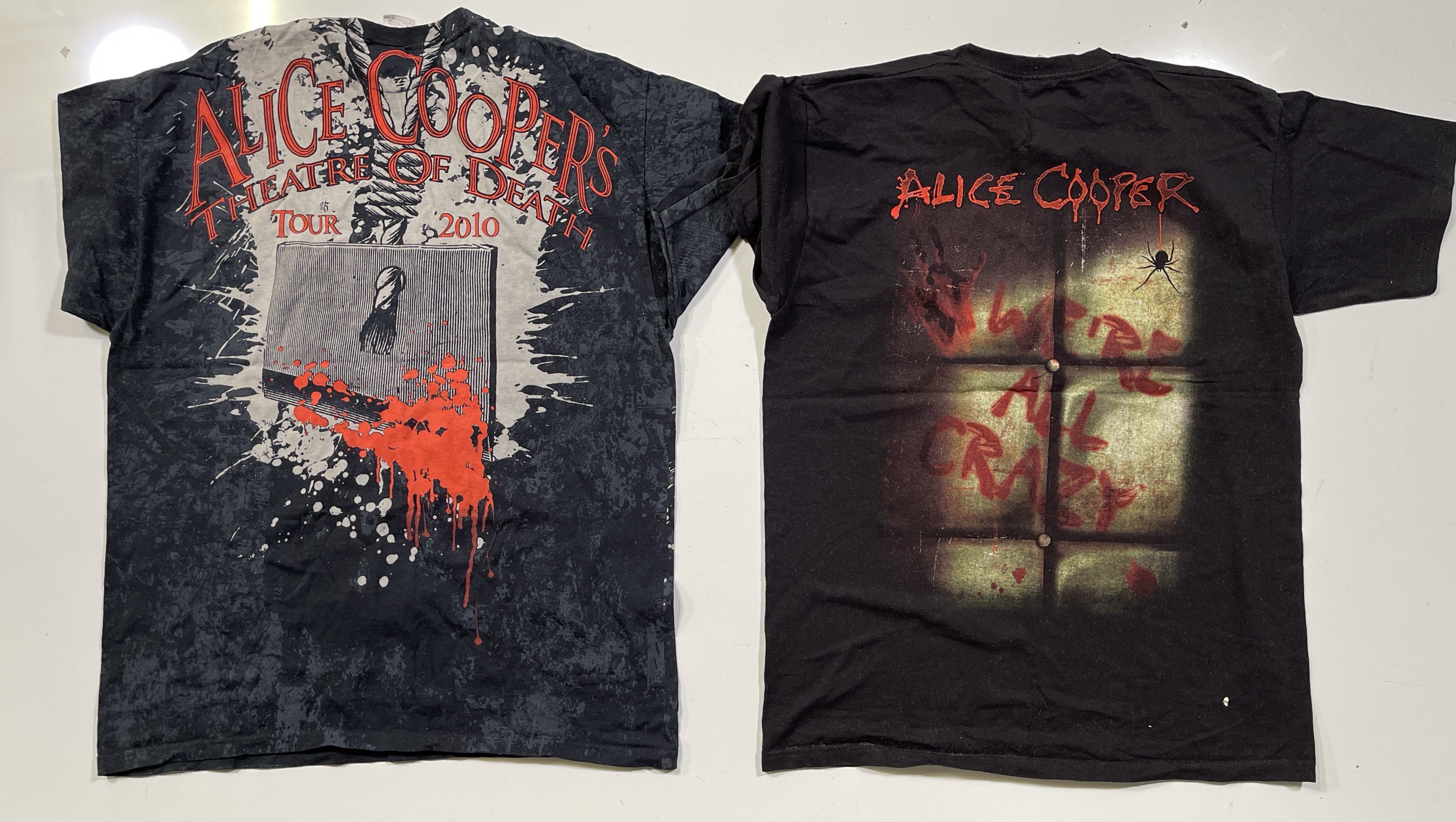 Lot 396 - ALICE COOPER - T-SHIRTS.