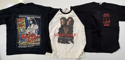 Lot 396 - ALICE COOPER - T-SHIRTS.