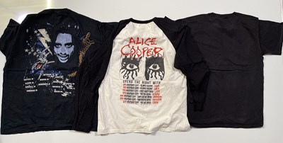 Lot 396 - ALICE COOPER - T-SHIRTS.